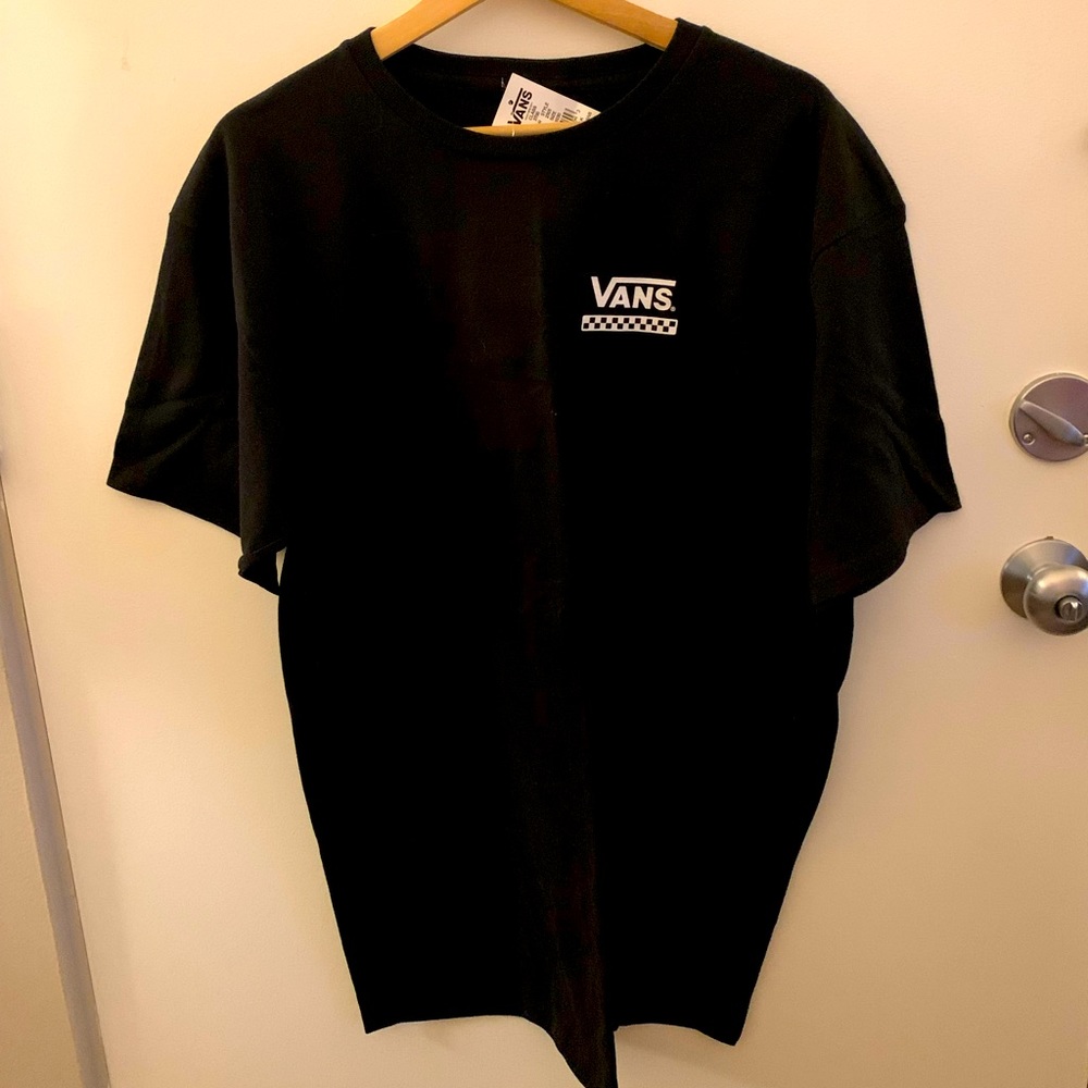 Black VANS Off The Wall T-Shirt NWT